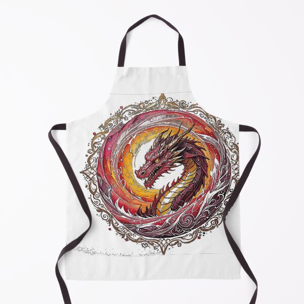 Item preview, Fiery Red Dragon Emblem designed and sold by TriForceDesign.