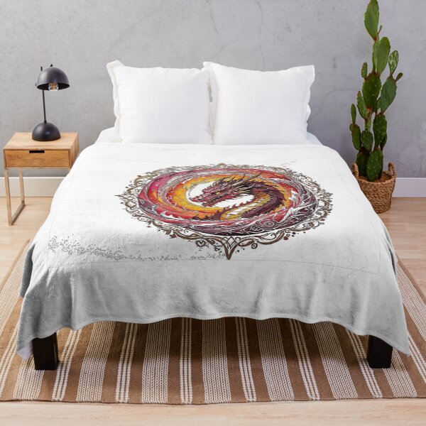 Item preview, Fiery Red Dragon Emblem designed and sold by TriForceDesign.