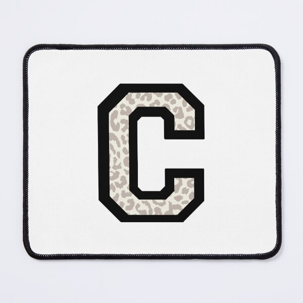 Item preview, Letter C leopard print designed and sold by rosipos.