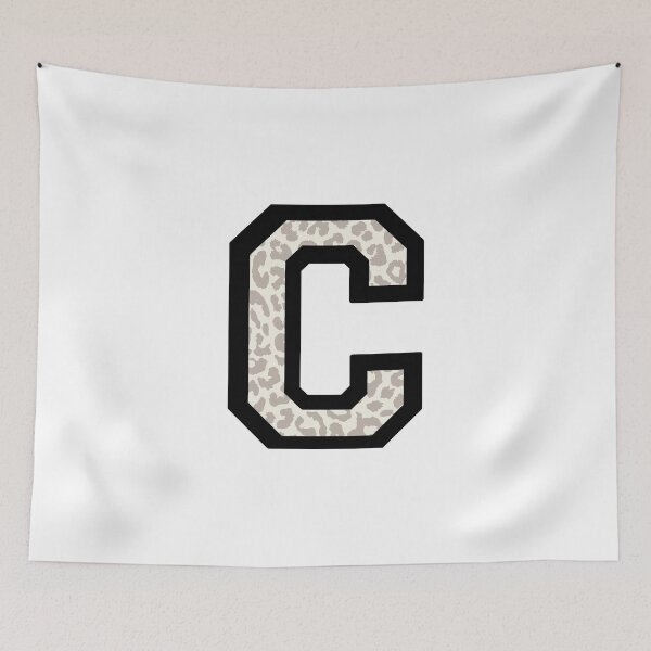 Item preview, Letter C leopard print designed and sold by rosipos.