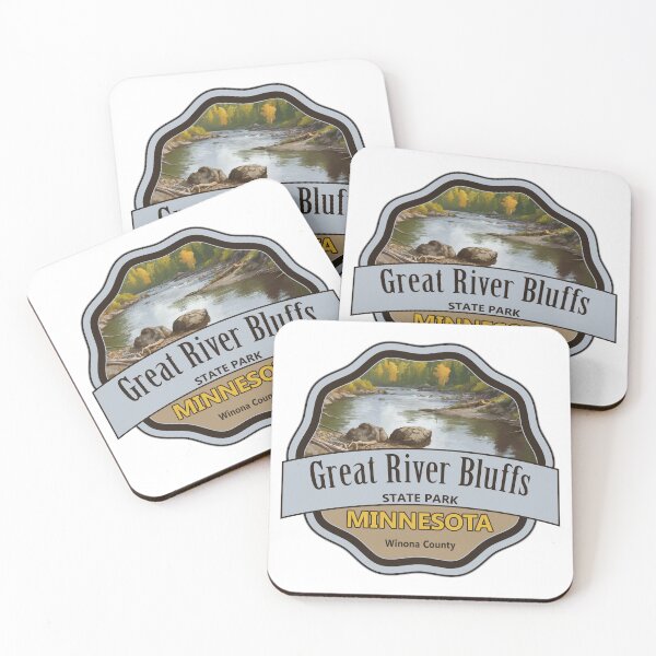 Item preview, Great River Bluffs State Park, Winona County, Minnesota designed and sold by Wanderful-roads.