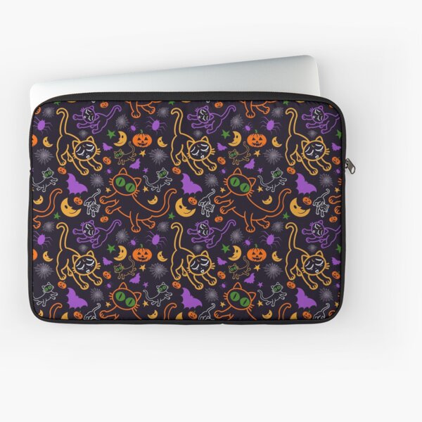 Item preview, Retro Halloween Party – Black Cats & Pumpkins designed and sold by holu_designs.