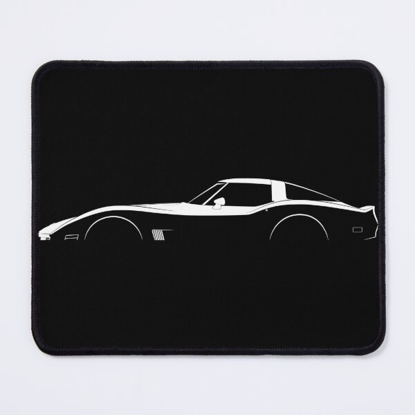 Item preview, Corvette C3 Collector's Edition (White) designed and sold by Car Silhouettes.