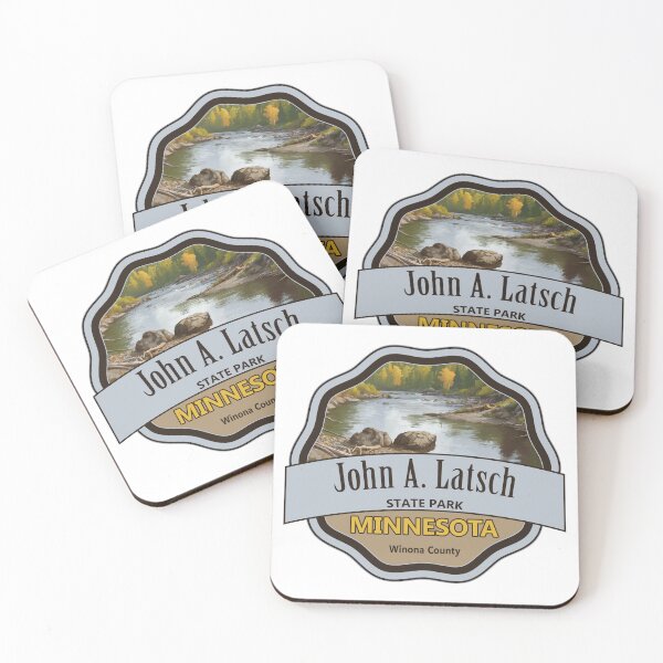 Item preview, John A. Latsch State Park, Winona County, Minnesota designed and sold by Wanderful-roads.