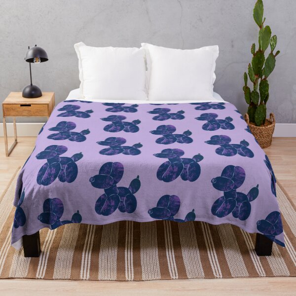 Item preview, Cute Navy Blue and Purple Balloon Dog designed and sold by Yulia Saraswati.