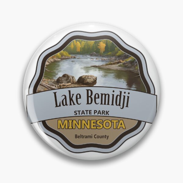 Item preview, Lake Bemidji State Park, Beltrami County, Minnesota designed and sold by Wanderful-roads.