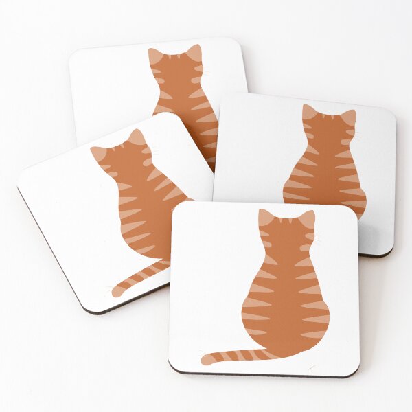 Item preview, Red cat, back turned designed and sold by ZorianArt.