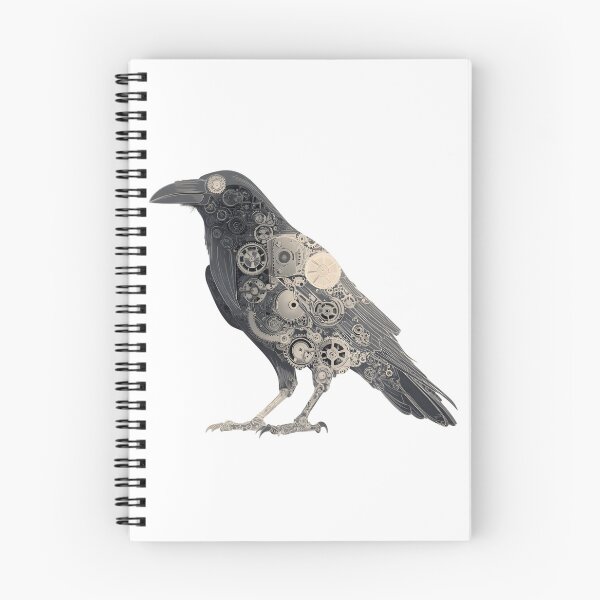 Item preview, Gearfeather Raven designed and sold by IssaraStudio.