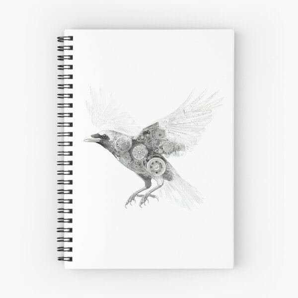 Item preview, Cyber Goth Crow designed and sold by IssaraStudio.