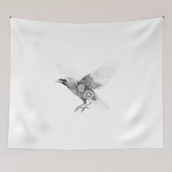 Item preview, Cyber Goth Crow designed and sold by IssaraStudio.