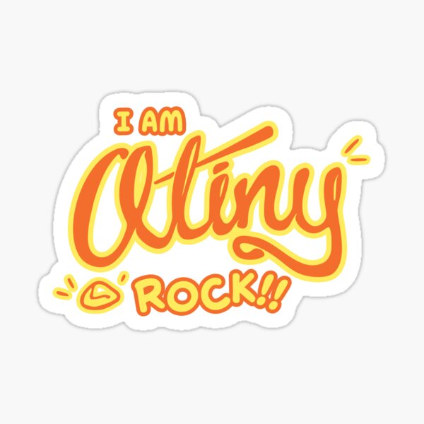Artikel-Vorschau von ATINY Rock – Dezenter ATEEZ-Fan-Humor, Papa-Witz (Orange), designt und verkauft von emcakepop.