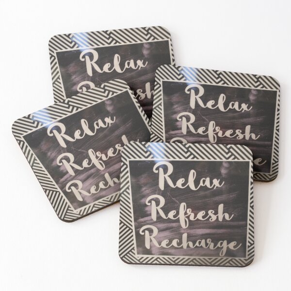 Item preview, relax refresh recharge designed and sold by Sparkles543.