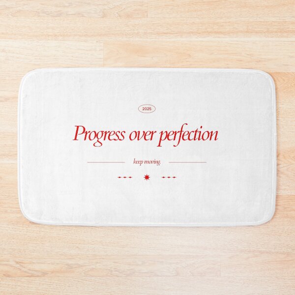Item preview, Progress instead of perfection designed and sold by ByZimbo.