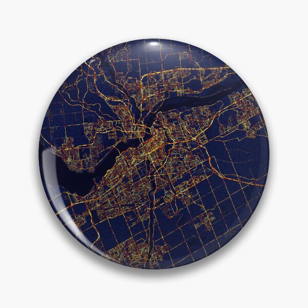 Item preview, Ottawa, Canada Map - City At Night designed and sold by deMAP.