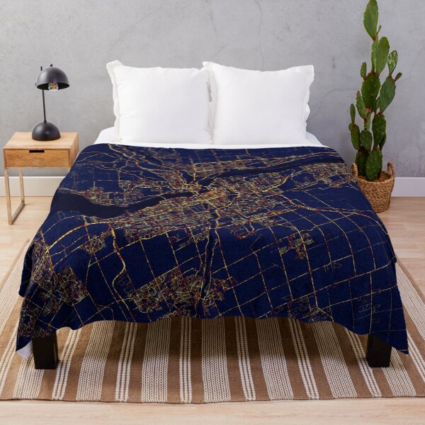 Item preview, Ottawa, Canada Map - City At Night designed and sold by deMAP.