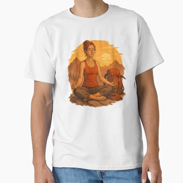 Item preview, Serene Meditation at Sunset Summit designed and sold by Wocalot.