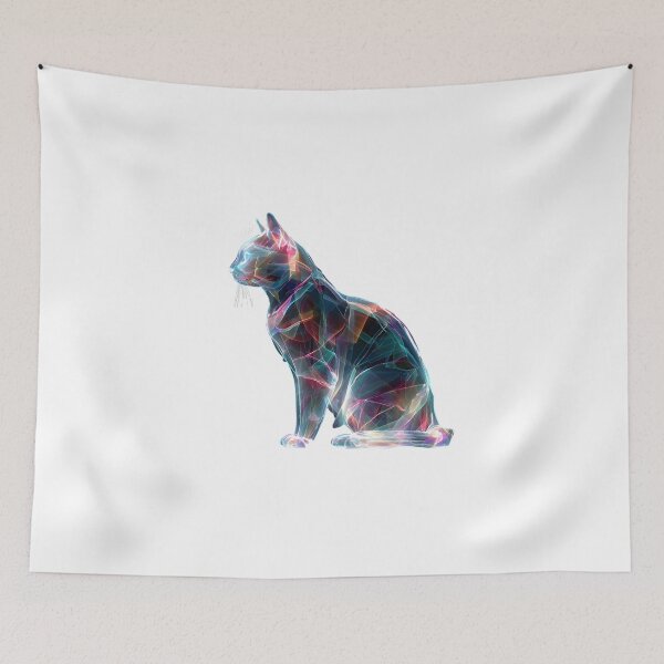 Item preview, Cyber Kitten Pop Art designed and sold by IssaraStudio.