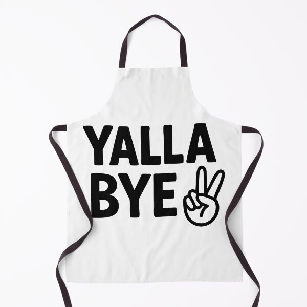 Item preview, Yalla Bye – يلا باي | Funny Arabic Quote Design designed and sold by Jo-Print.