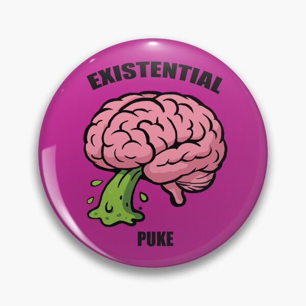 Item preview, Overloaded Mind, Existential Puke designed and sold by FlickerMind.