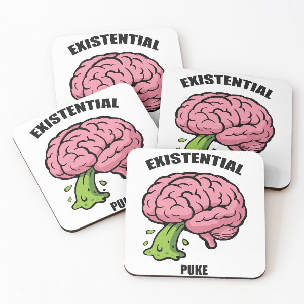 Item preview, Overloaded Mind, Existential Puke designed and sold by FlickerMind.