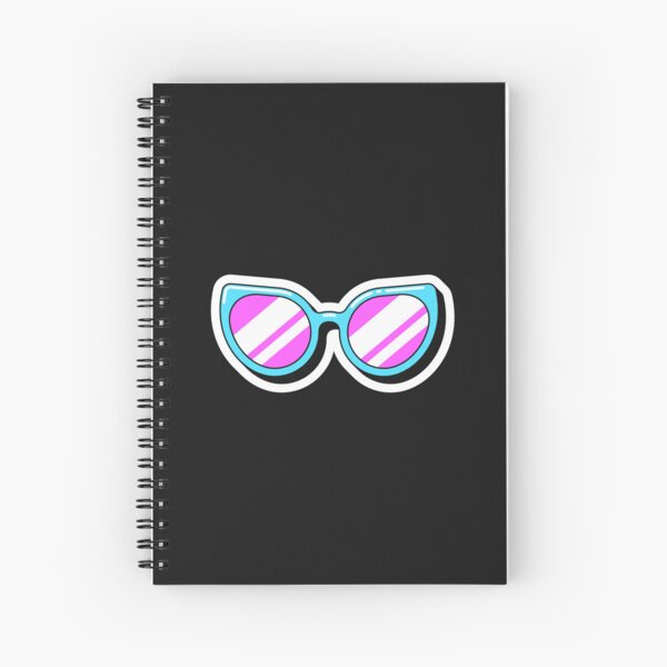 Item preview, Blue sunglasses with magenta lenses, pop art designed and sold by artskill2k17.