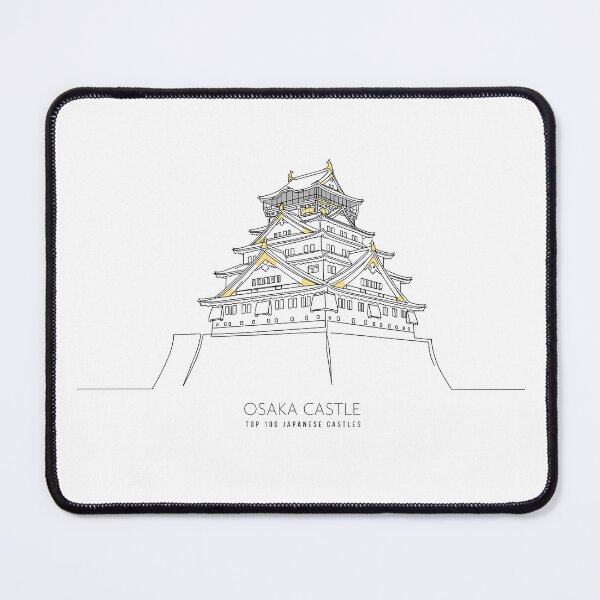 Item preview, OSAKA CASTLE - Top 100 Japanese Castles designed and sold by store-wasabi.