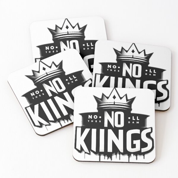 Item preview, No kings Sticker designed and sold by NCNGDESIGN.