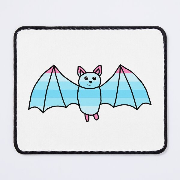 Item preview, Cute Transmasculine Pride Flag Bat designed and sold by ChloeCosDesigns.