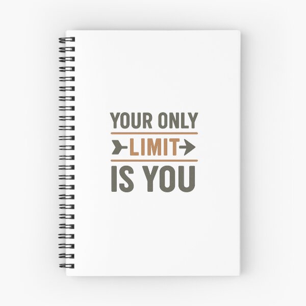 Item preview, Your Only Limit Is You | Powerful Self-Growth Quote Shirt designed and sold by Just You Tee | Say It Loud, Wear It Proud.