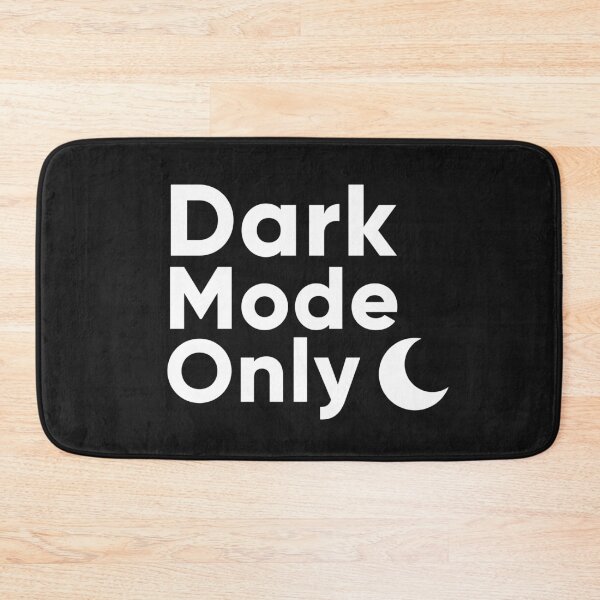 Item preview, Dark Mode Lifestyle Statement Shirt designed and sold by Code  Monkeys.