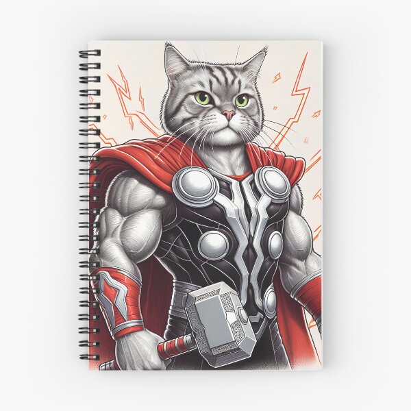 Item preview, Thunder god cat designed and sold by Artillenium.