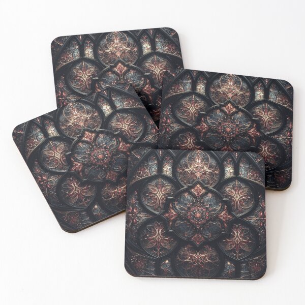 Item preview, "Dark Gothic Stained Glass Masterpiece" designed and sold by FrkiArt.