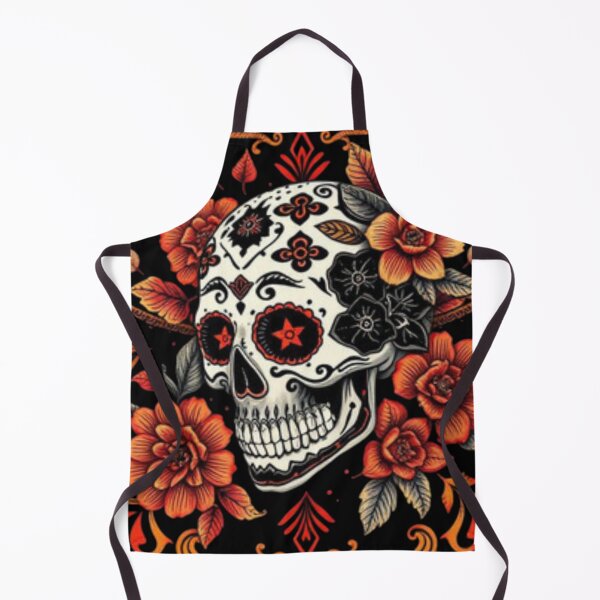 Item preview, Floral Sugar Skull with Vibrant Details designed and sold by Iuqiune.