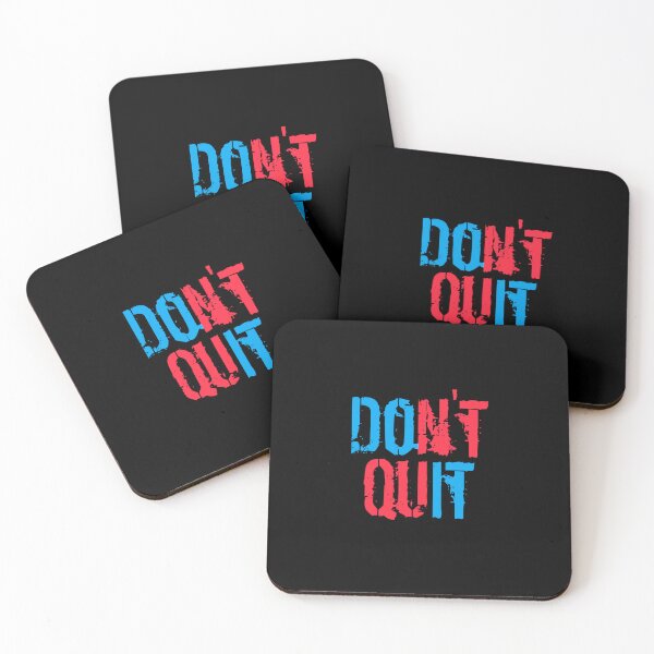 Item preview, Powerful Motivational Words | Don't Quit  designed and sold by typoinspired.