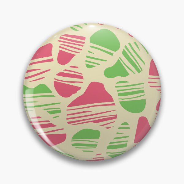 Item preview, Okapi Spotted Print - Blossom Pink, Green and Cream designed and sold by Daniel Bevis Design.