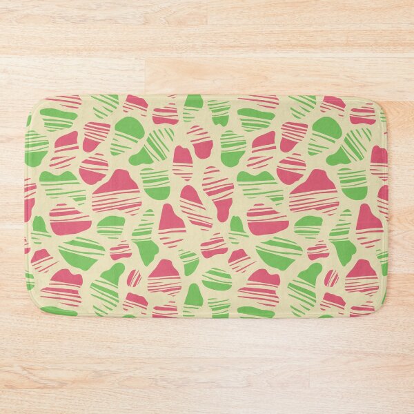 Item preview, Okapi Spotted Print - Blossom Pink, Green and Cream designed and sold by Daniel Bevis Design.