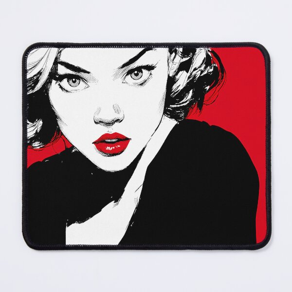 Item preview, Red Gaze and Wavy Hair designed and sold by daila70.