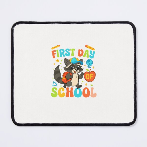 Item preview, Raccoon Happy First Day Of School Kids Boy Back To School designed and sold by facegm.