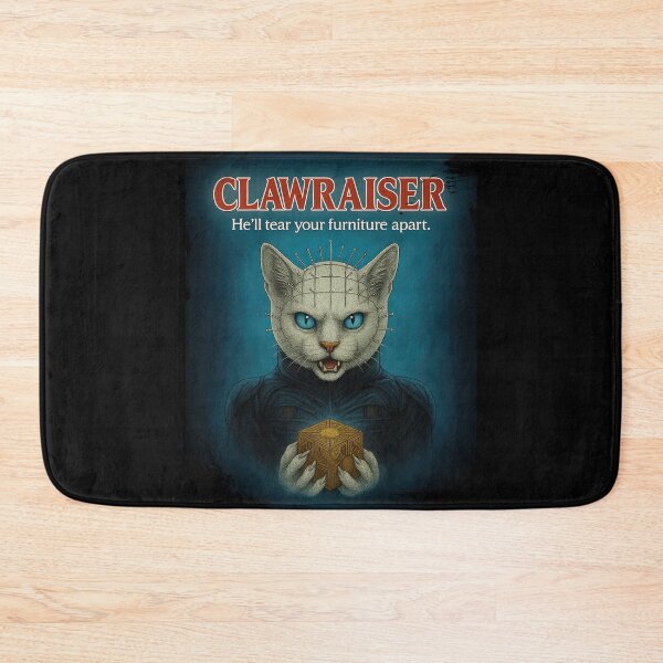 Item preview, CLAWRAISER - Vintage Cat Horror Movie designed and sold by Oh, the HORROR!.