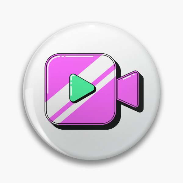 Item preview, Glossy magenta video camera illustration, pop art designed and sold by artskill2k17.
