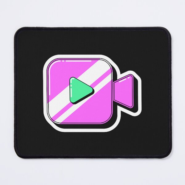 Item preview, Glossy magenta video camera illustration, pop art designed and sold by artskill2k17.