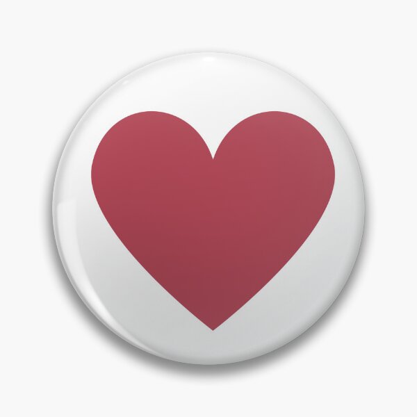 Item preview, ‘Red Heart’ Pattern on a White Background designed and sold by AVBDesigns20.
