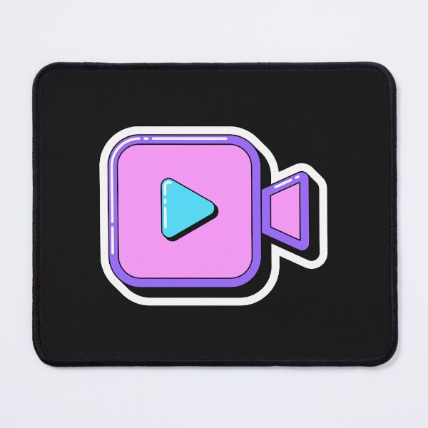 Item preview, Purple video camera illustration, pop art designed and sold by artskill2k17.