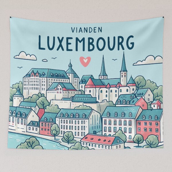 Item preview, Viaden Luxembourg designed and sold by WanderlustCoCo.