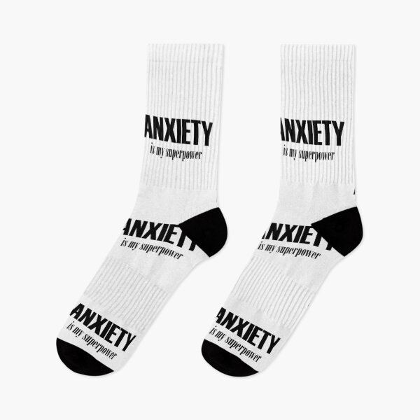 Item preview, Anxiety Is My Superpower Sarcastic Quote Introvert Humor Tee designed and sold by FunnySunny T-Shirts.