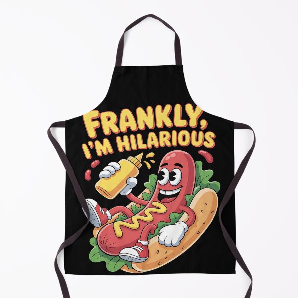 Item preview, Frankly, I'm hilarious - Hot dog heaven - Bun appetit - Hot dog dreams - Life is like a wiener designed and sold by JansenGS.