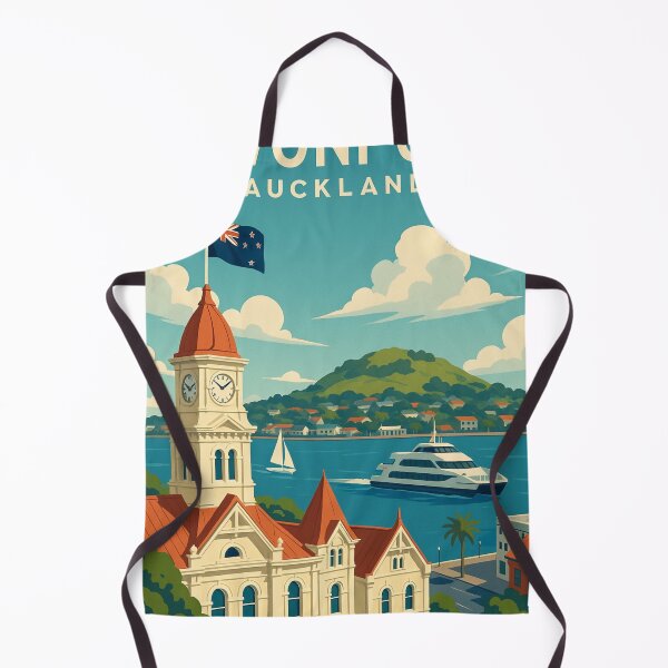 Item preview, Devonport Ferry View – Auckland Harbour Charm designed and sold by Aryabek.