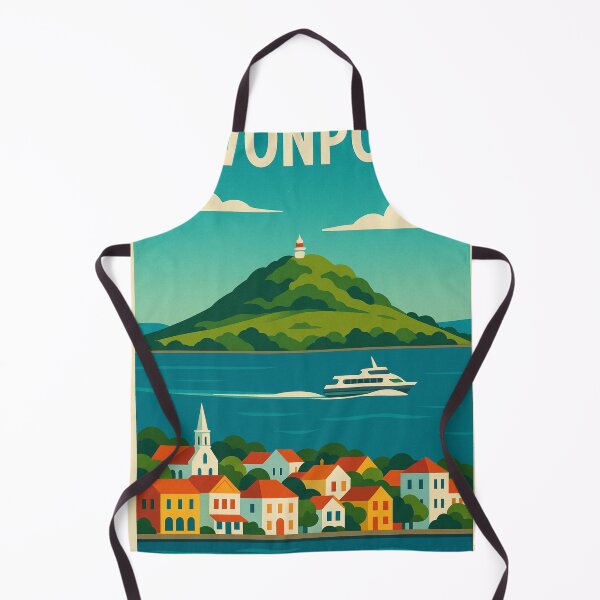 Item preview, Devonport from Across the Bay – Mount Victoria and Harbour Life designed and sold by Aryabek.