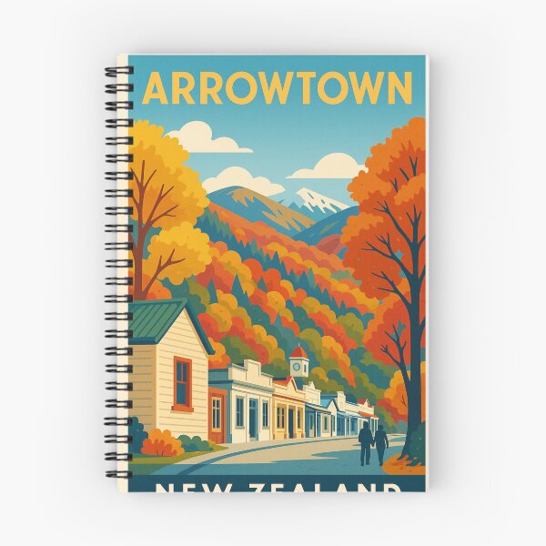 Item preview, Arrowtown Autumn – Historic Gold Rush Town designed and sold by Aryabek.