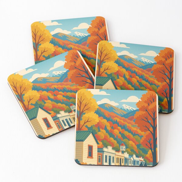 Item preview, Arrowtown Autumn – Historic Gold Rush Town designed and sold by Aryabek.